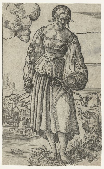 Renascimento de Lázaro
Vida e paixão de Cristo (título da série) de Urs Graf
