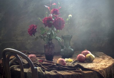 Natureza morta com rosas vintage de UstinaGreen