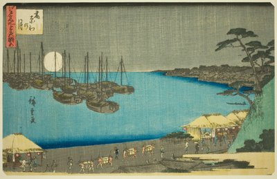 Também em Takanawa (com Takanawa), da série ``Three views of web s Pa s member Edo (three long Edo sights)