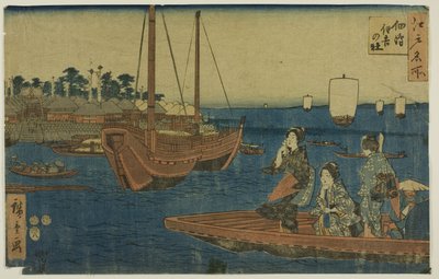 Impressão xilográfica de Utagawa Hiroshige