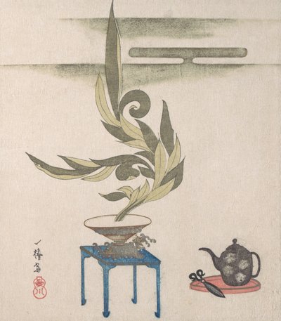 Arranjo de flores, século XIX. de Utagawa Itchinsai