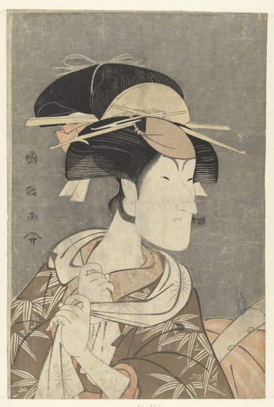 Parte s Tepo RT Ret Van Nakayama Tomi Saburo de Utagawa Kunimasa