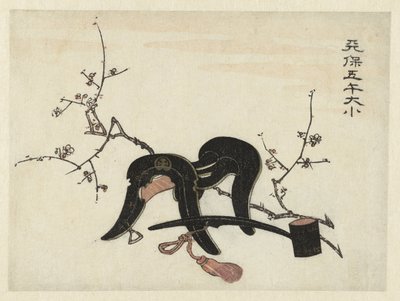 Sela e Concha de Utagawa Kunisada (I) (attributed to)