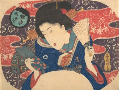 Concurso de Modas Contemporâneas: Beleza Sexy, século XIX., século XIX. de Utagawa Kunisada