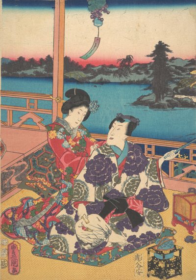 Imprimir. de Utagawa Kunisada