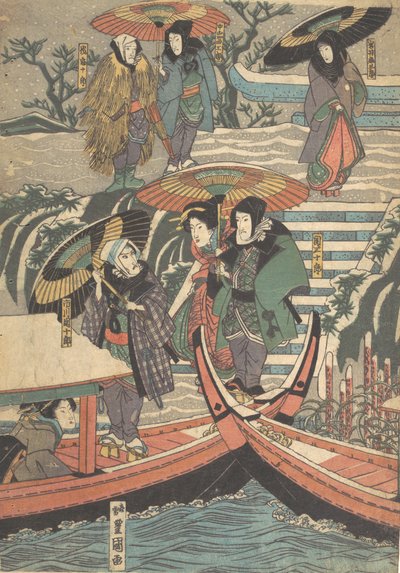 Impresso, século 19., século 19. de Utagawa Kunisada