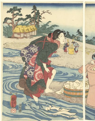 D echo suit ta Mari VIE Rin pro Vinci nos EUA é de Utagawa Kuniyoshi