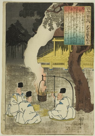 Yoshinobu Ason of Stomach and Mi, da série te de Utagawa Kuniyoshi