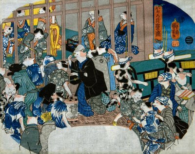 Lua Pálida de Utagawa Kuniyoshi