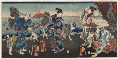 Nascer do sol na Baía de Futami de Utagawa Kuniyoshi
