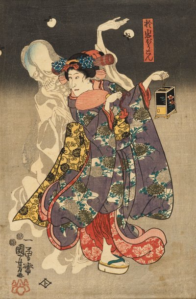 O Espírito de Oiwa de Utagawa Kuniyoshi