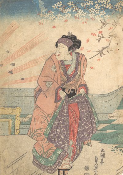 Impresso, século XIX. de Utagawa Sadakage