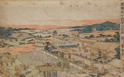 Ataque a uma fortaleza de Utagawa Toyoharu