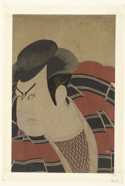 Busteportret van Kataoka Nizaemon VII. de Utagawa Toyokuni (I)