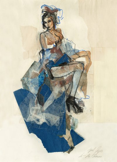 Moda Azul Elegante de Ute Rathmann