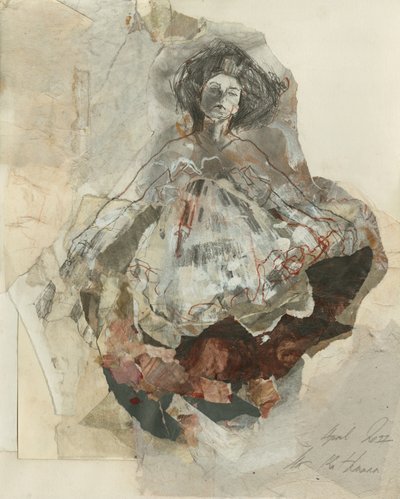 Figura de mulher etérea de Ute Rathmann