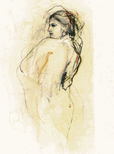 Figura feminina expressiva de Ute Rathmann