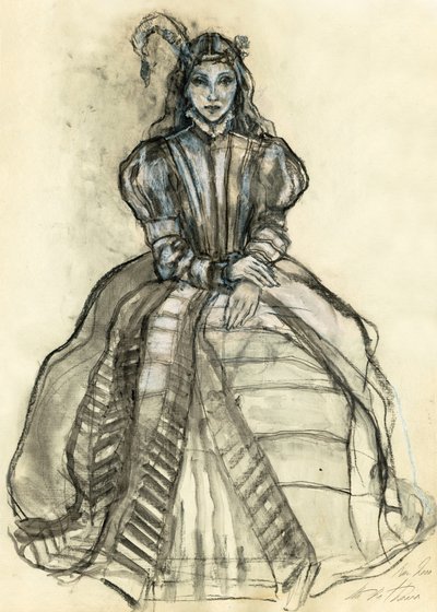 Mulher de fantasia gótica de Ute Rathmann