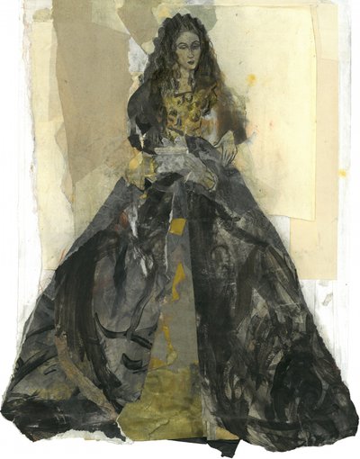 Vestido da Senhora Misteriosa de Ute Rathmann