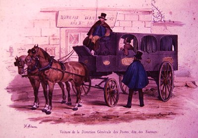 Transporte pertencente à Sede dos Correios, também conhecido como "The Postmen