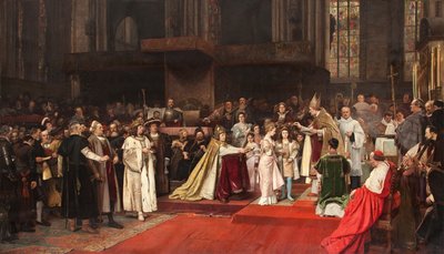 Sua nuvem felix Áustria de Vaclav Brozik