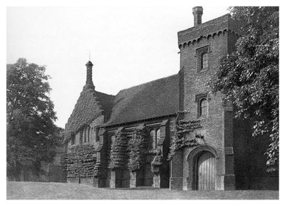 Casa velha de Hatfield, Herfordshire, 1896. de Valadon and Co Boussod