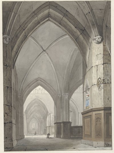 Interior da igreja de Valentijn Bing