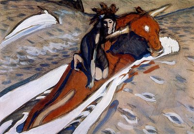Rapto de Europa 1910 por Valentin Serov de Valentin Aleksandrovich Serov