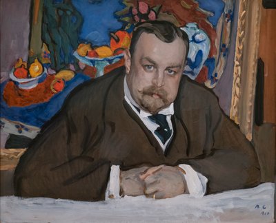 Retrato de Ivan Abramovich Morozov de Valentin Aleksandrovich Serov