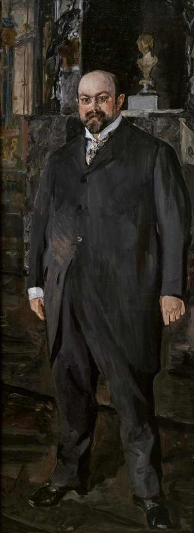 Retrato de Mikhail Abramovich Morozov de Valentin Aleksandrovich Serov
