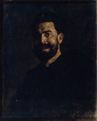 Retrato do cantor de ópera Francisco d