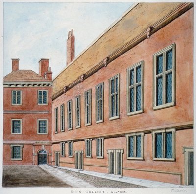 Sion College, Cidade de Londres, 1806 de Valentine Davis