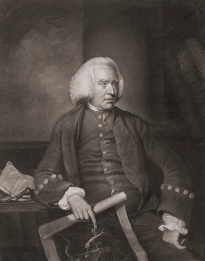 John Boydell. Retrato (impressão) de Valentine Green