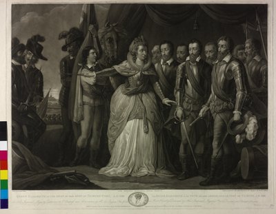 Rainha de Inglaterra Elisabeth I de Valentine Green