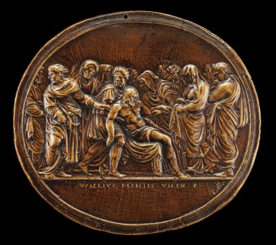 O Sepultamento, 1525 ou depois. de Valerio Belli