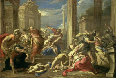 Massacre dos Inocentes de Valerio Castello
