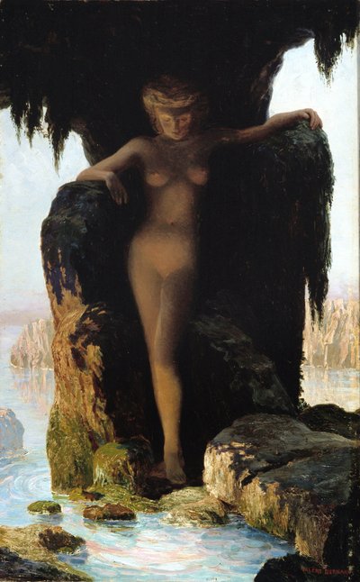 A Fonte (óleo sobre tela) de Valère Bernard