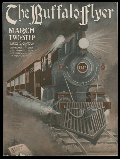 The Buffalo Flyer, c.1770-1959 (gravura) de Vandersloot Music Publishing Company