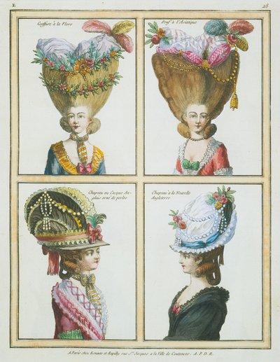 Galerie des modos et costumes francais ... (volume I) de Various Artists