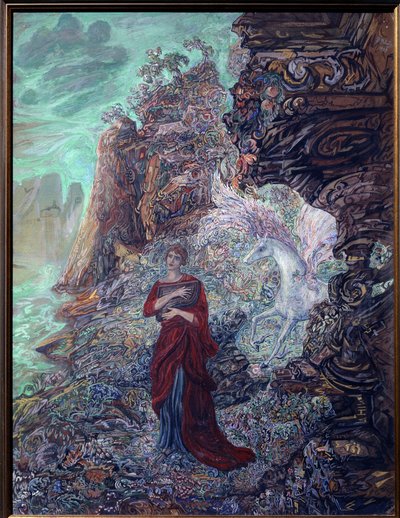 Sappho e Pegasus de Vasili Dmitrievich Millioti