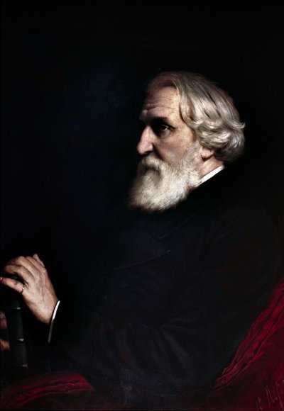 Retrato de Ivan Sergeyevich Turgenev (Turgenev de Vasili Grigorevich Perov