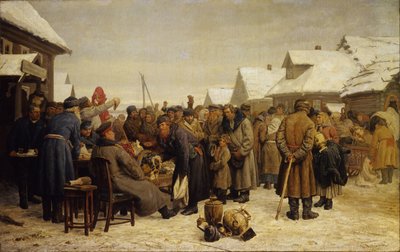 Leilão de propriedade pública para os atrasados de Vasili Maksimovich Maksimov