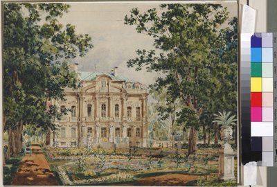 Dacha próprio do Imperador Alexandre II em Peterhof de Vasili Semenovich Sadovnikov