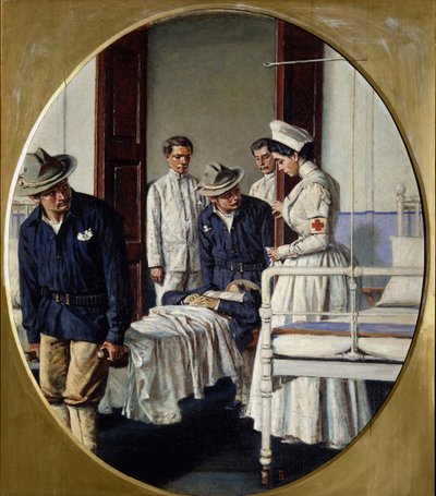 Em um Hospital Militar, 1901 de Vasili Vasilievich Vereshchagin