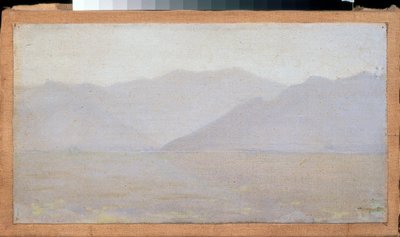 Matin au Cachemire (Inde) (Manhã em Caxemira) - Peinture de Vasili Vasilyevich Vereshchagin (Vassili Verechtchaguine) (1842-1904), huile sur toile de Vasili Vasilievich Vereshchagin