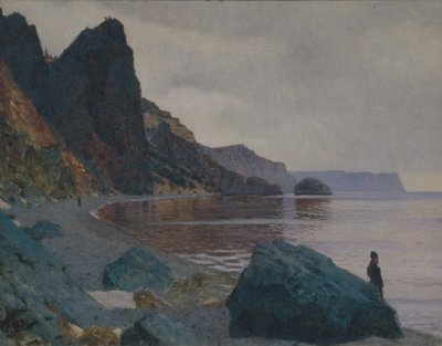 Perto do Mosteiro de São Jorge. Crimeia de Vasili Vasilievich Vereshchagin