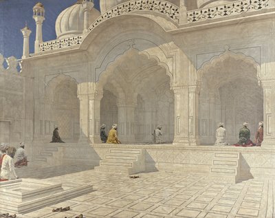 Mesquita da Pérola em Delhi de Vasili Vasilievich Vereshchagin