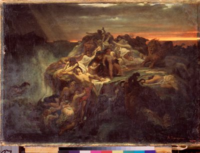 O Dilúvio de Vasili Vasilievich Vereshchagin