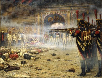 Os franceses em Moscou, 1897-1898 de Vasili Vasilievich Vereshchagin