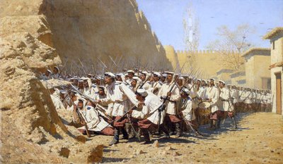 Nas Muralhas da Fortaleza. Deixe-os entrar!